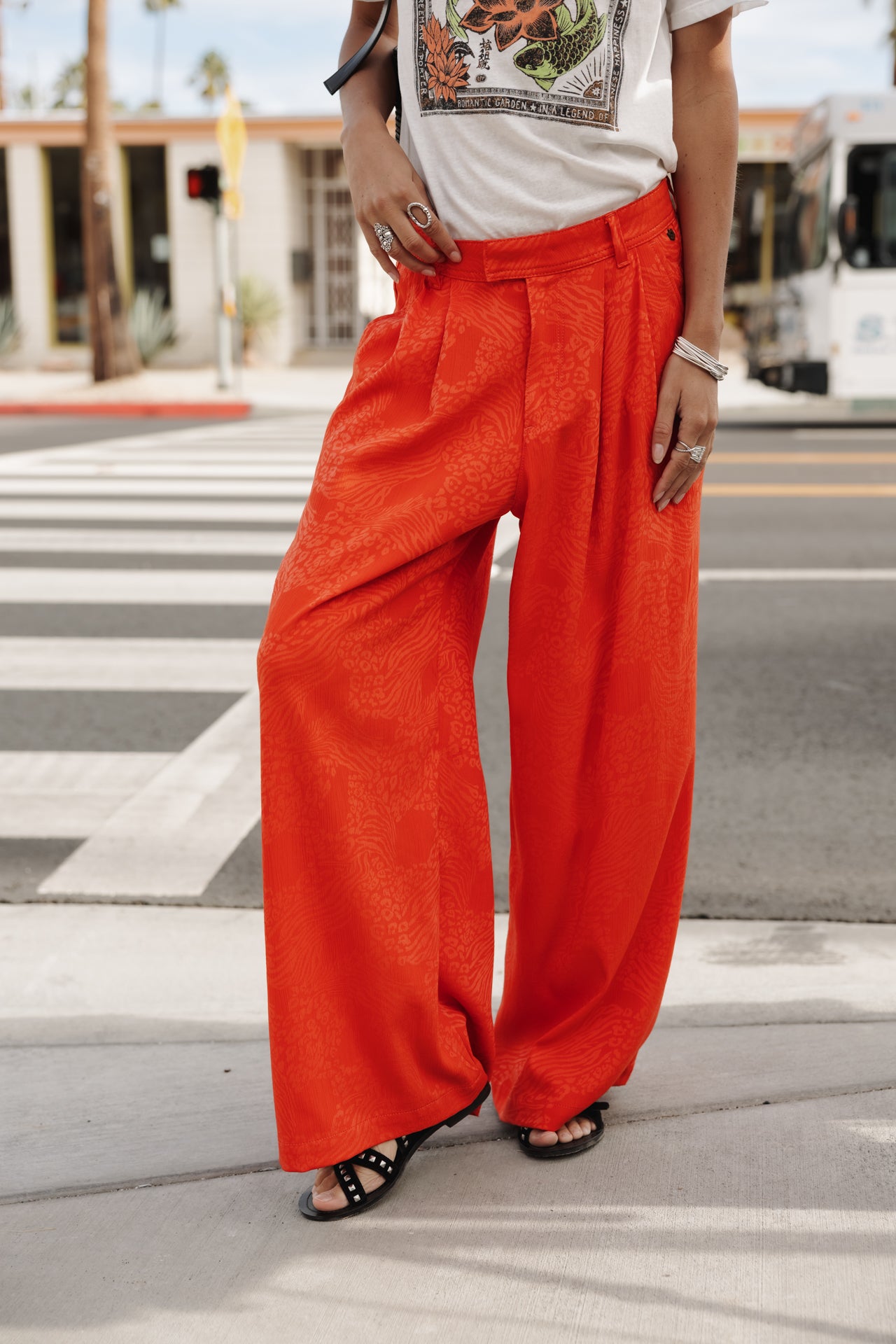 Pantalon Paolina Ibiza (red alert)