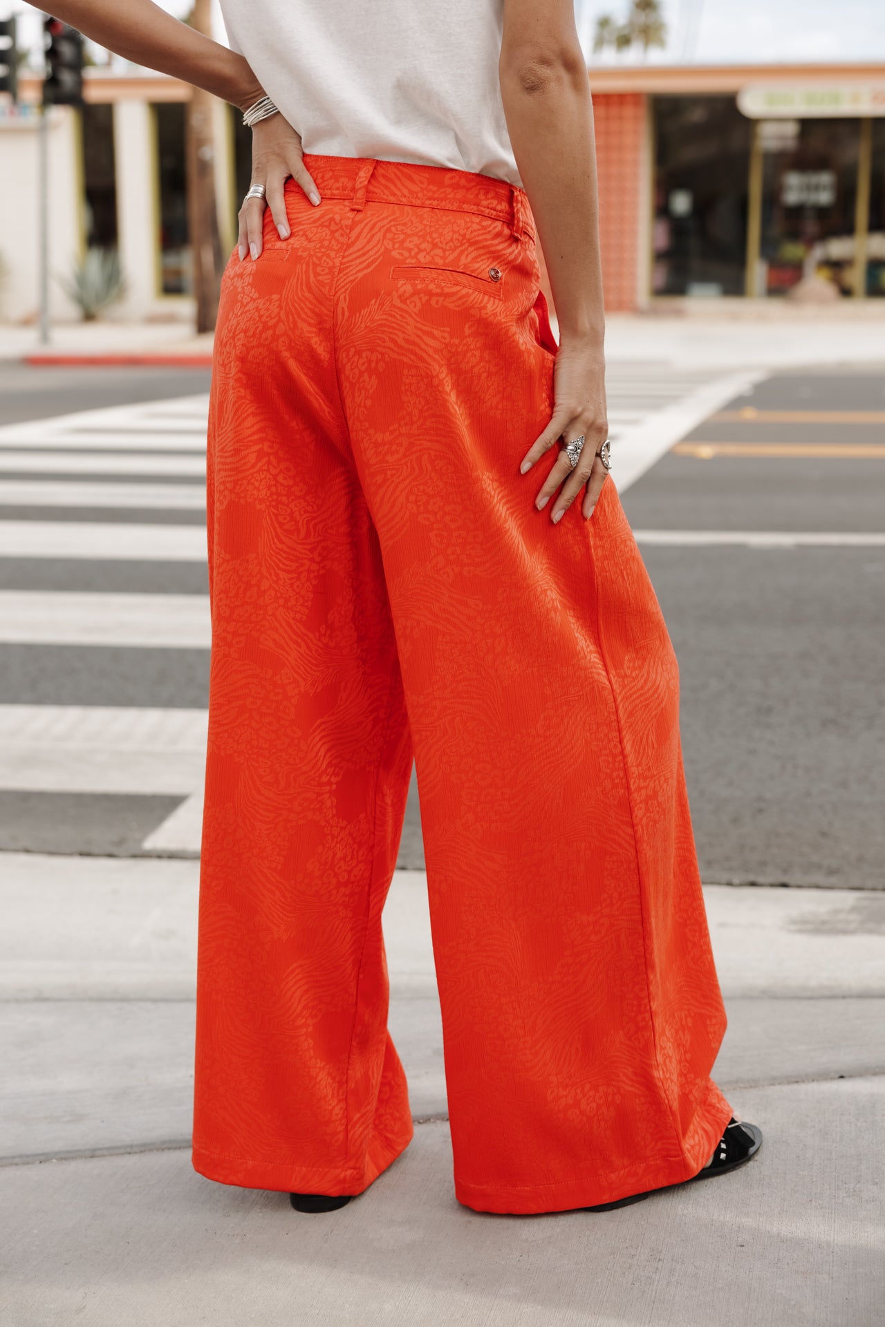 Pantalon Paolina Ibiza (red alert)