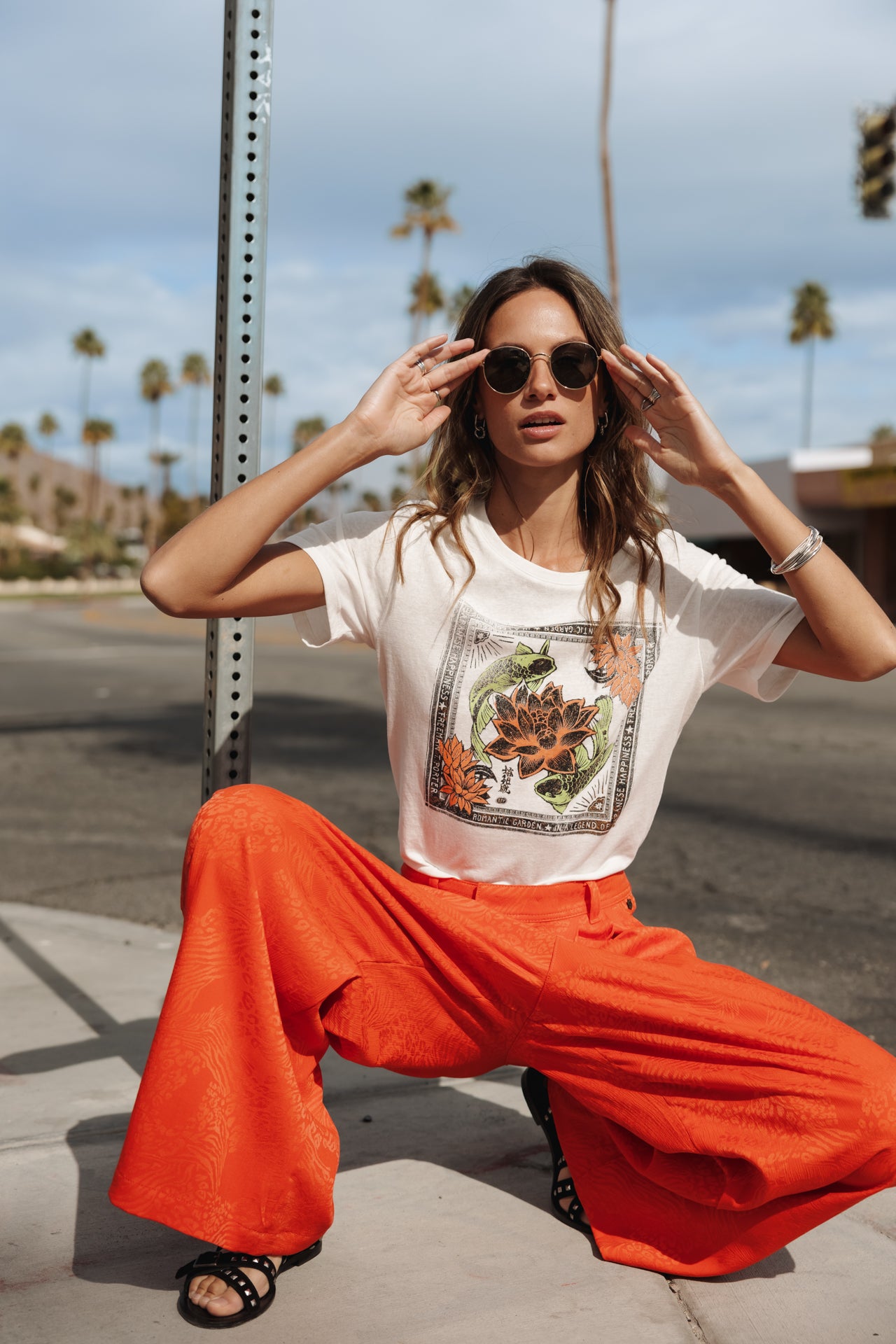 Pantalon Paolina Ibiza (red alert)