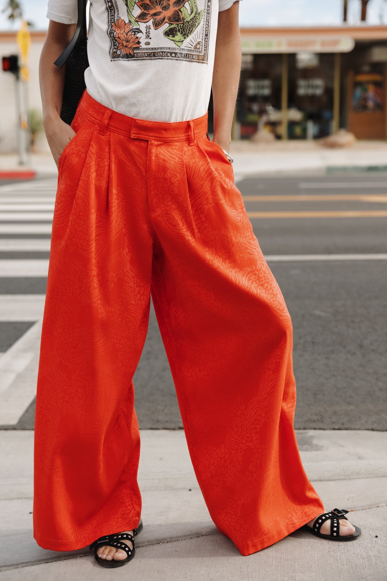 Pantalon Paolina Ibiza (red alert)