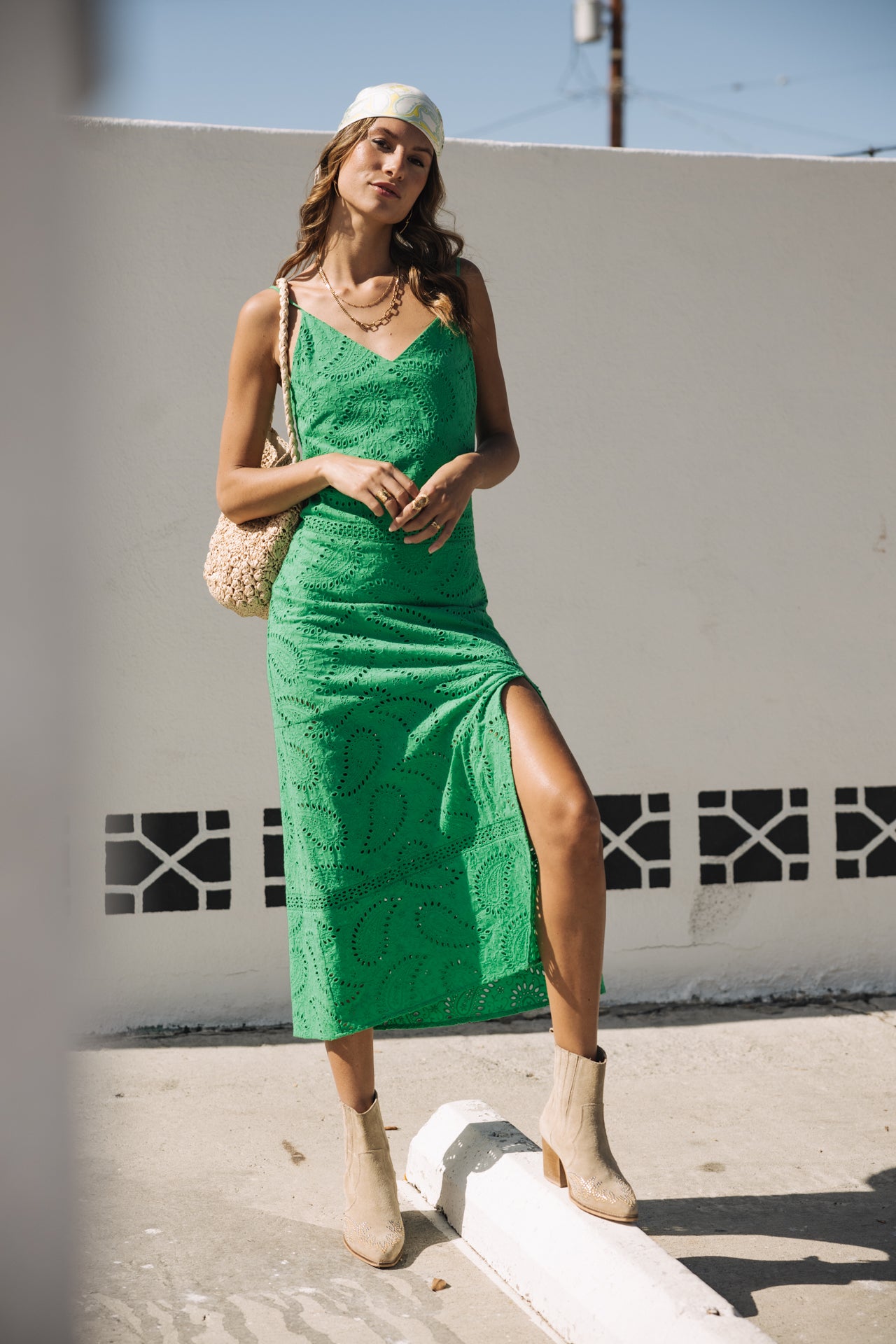 Revania Lace ( green color)