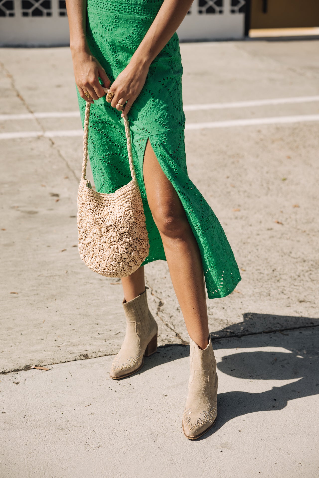 Revania Lace ( green color)