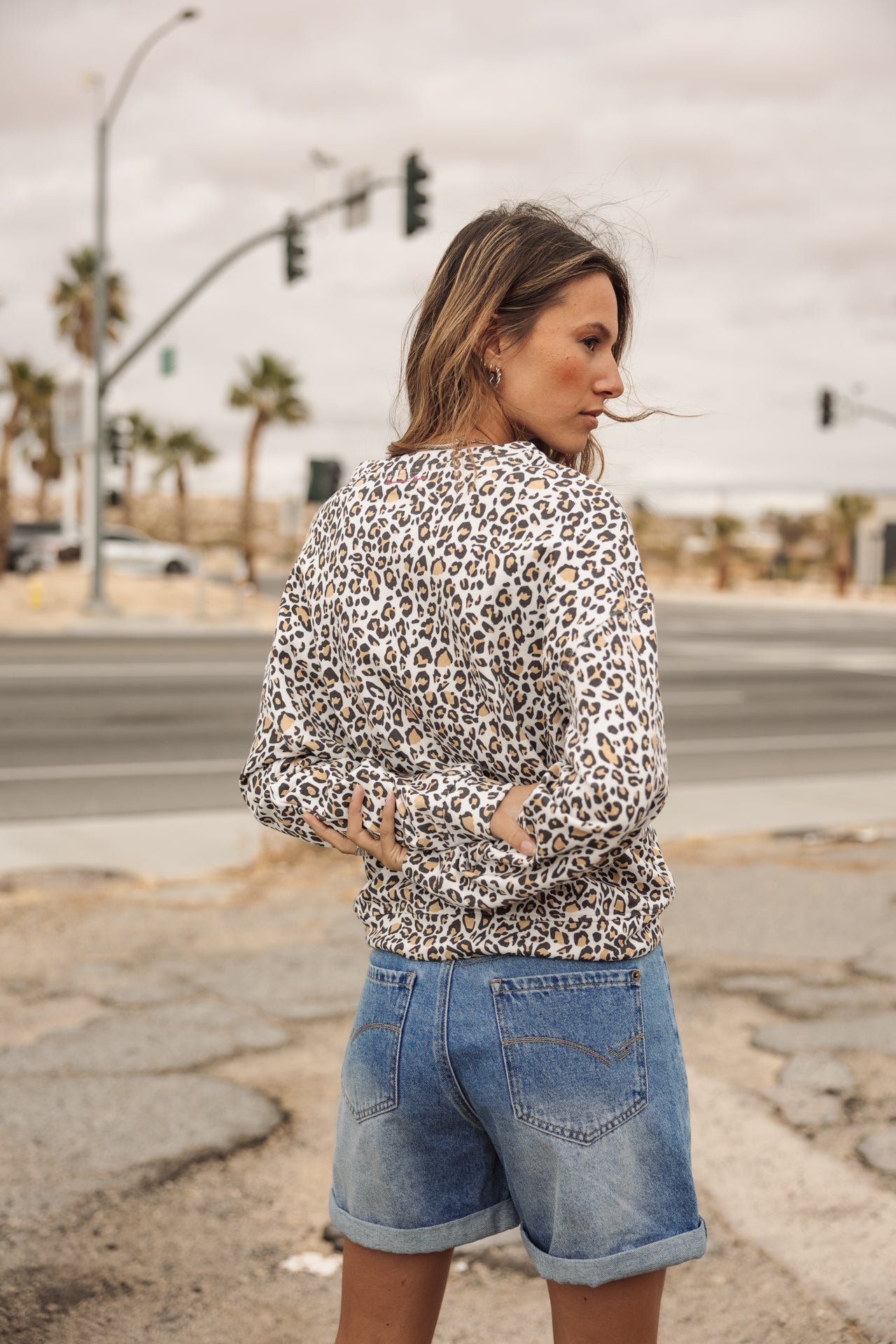 Saudade Leo Glitter (off white)