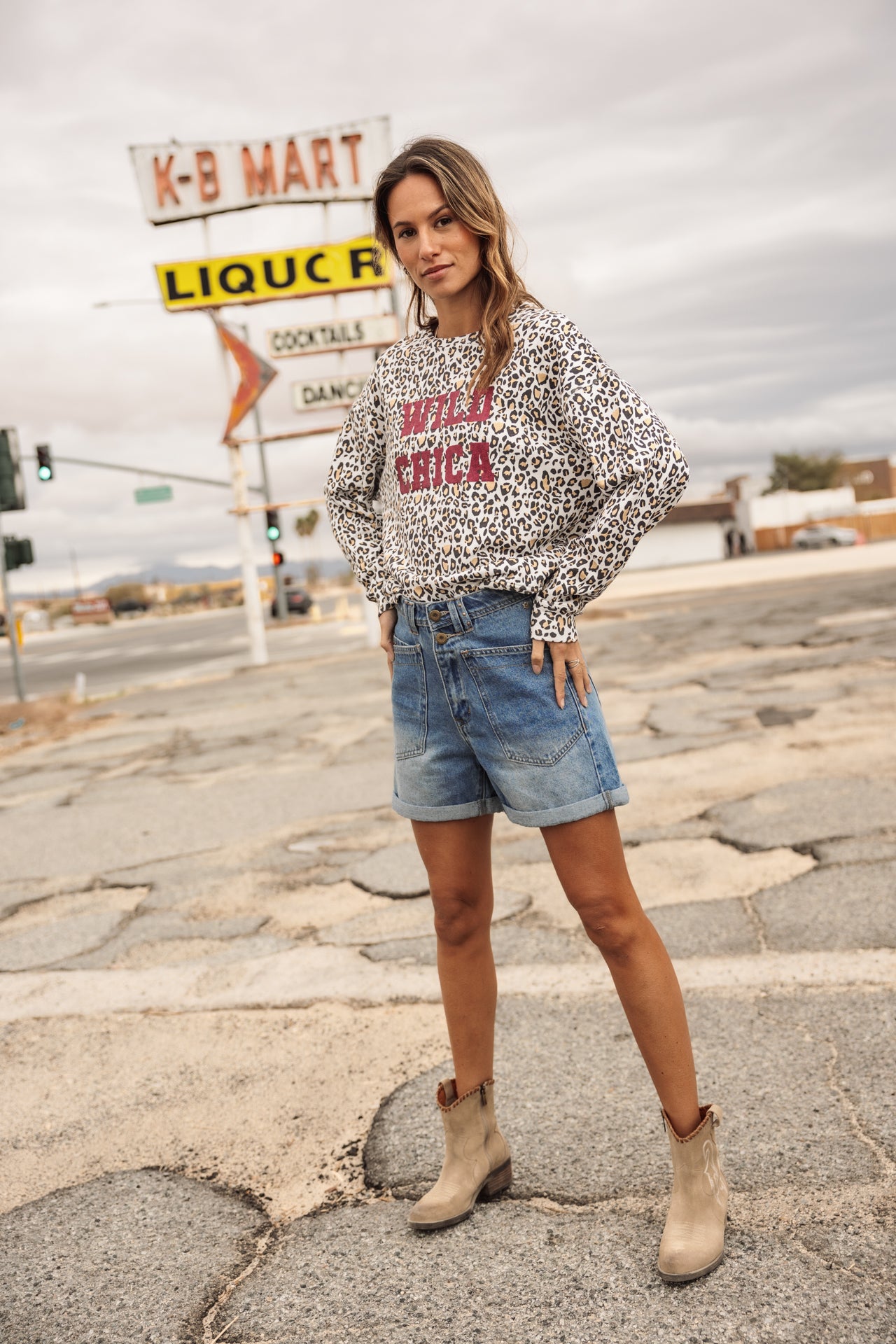 Saudade Leo Glitter (off white)