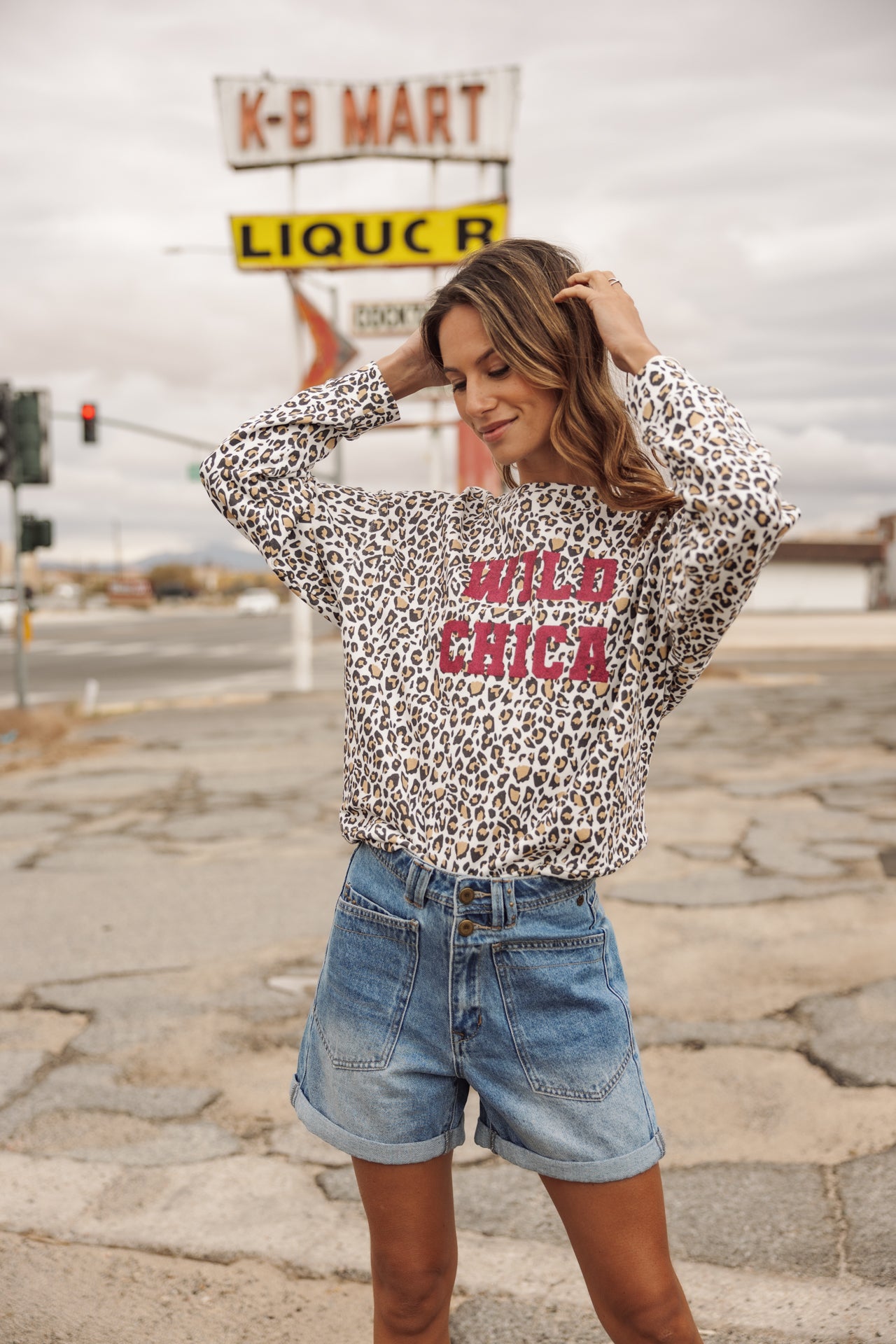 Saudade Leo Glitter (off white)