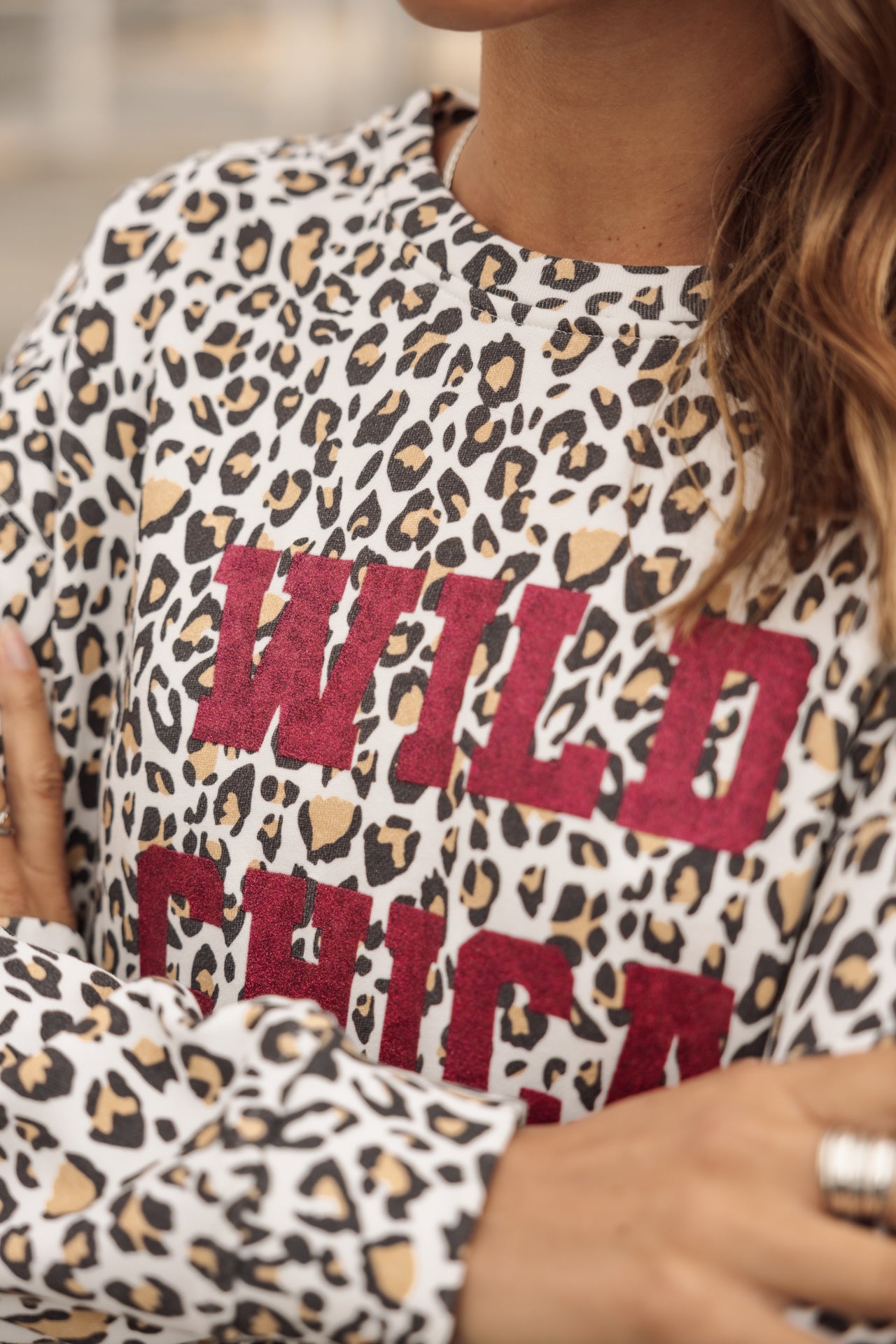 Saudade Leo Glitter (off white)