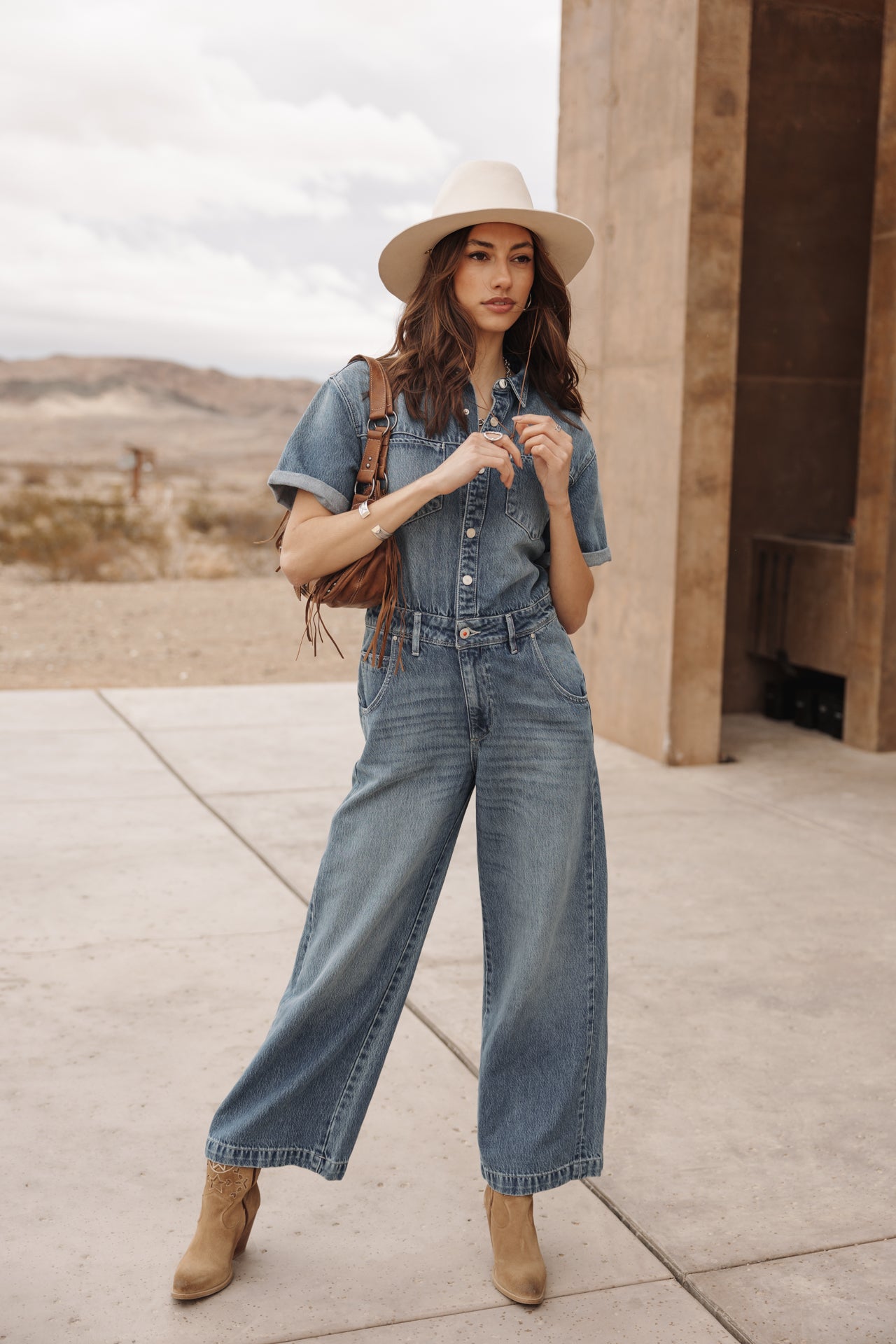 Combinaison en denim Emily Denim (sevillanas)