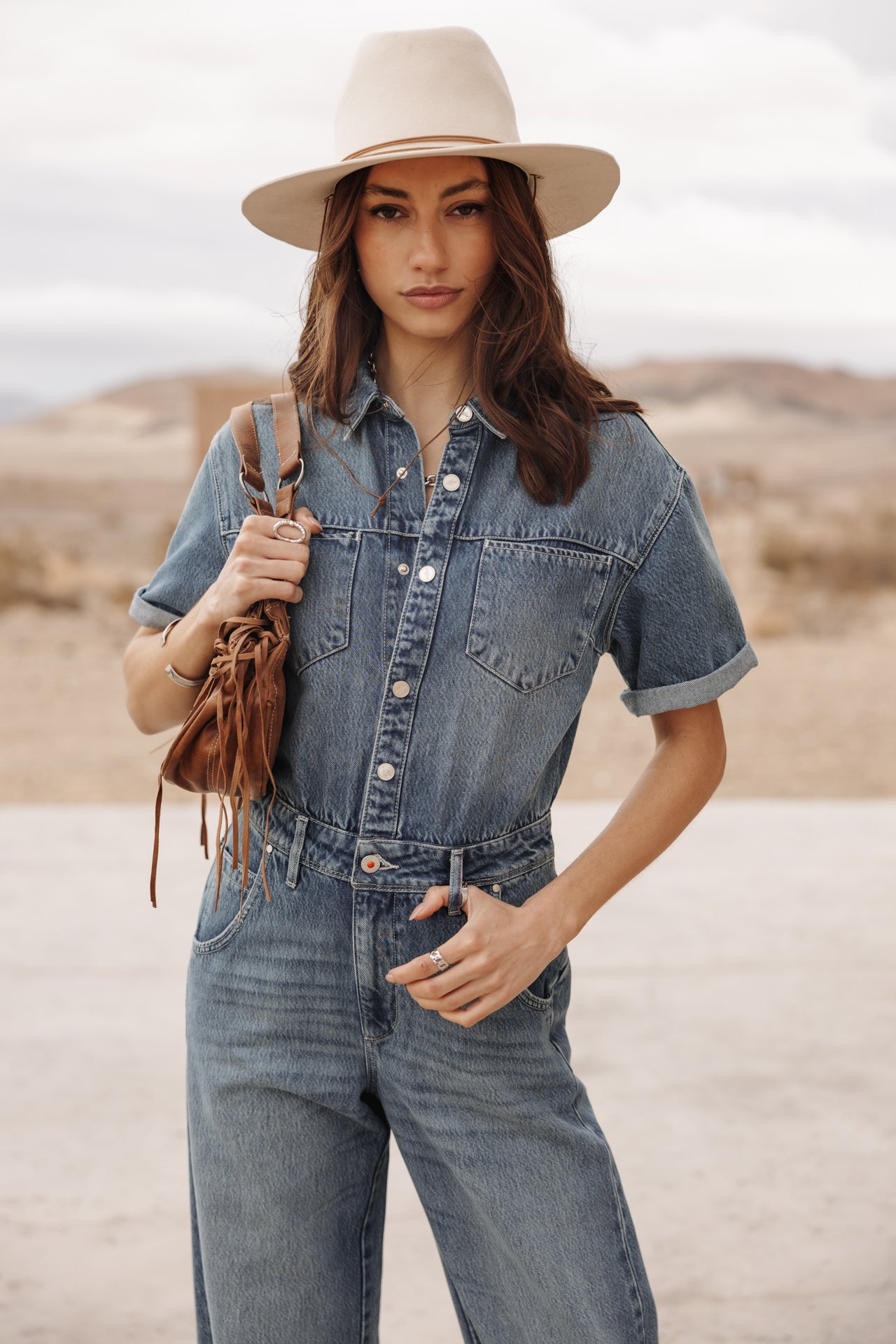 Combinaison en denim Emily Denim (sevillanas)