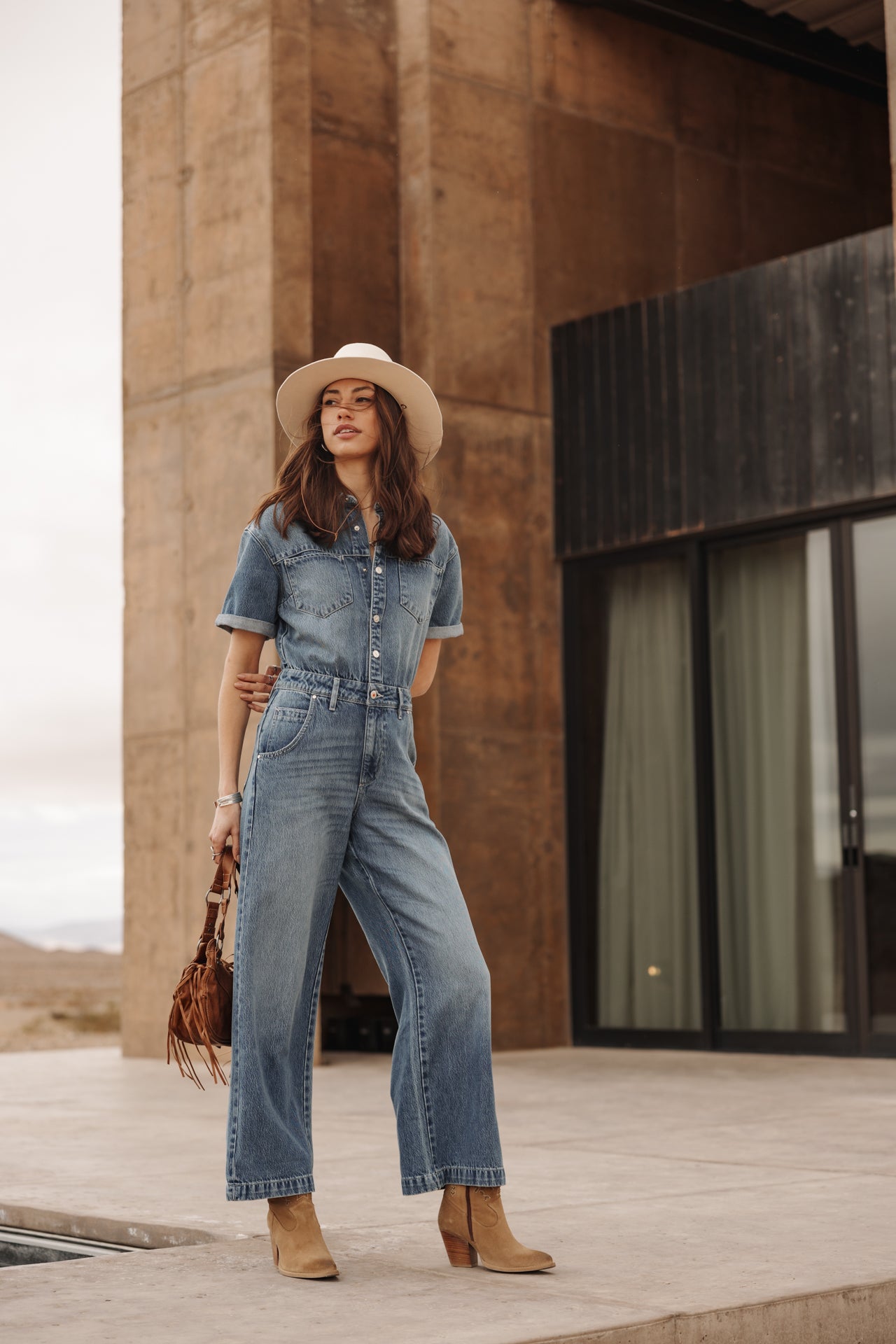Combinaison en denim Emily Denim (sevillanas)