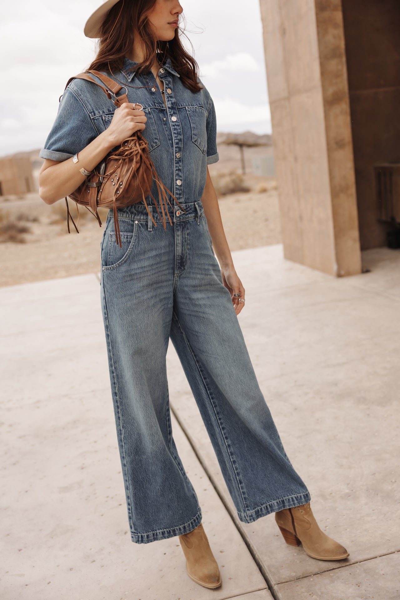 Combinaison en denim Emily Denim (sevillanas)