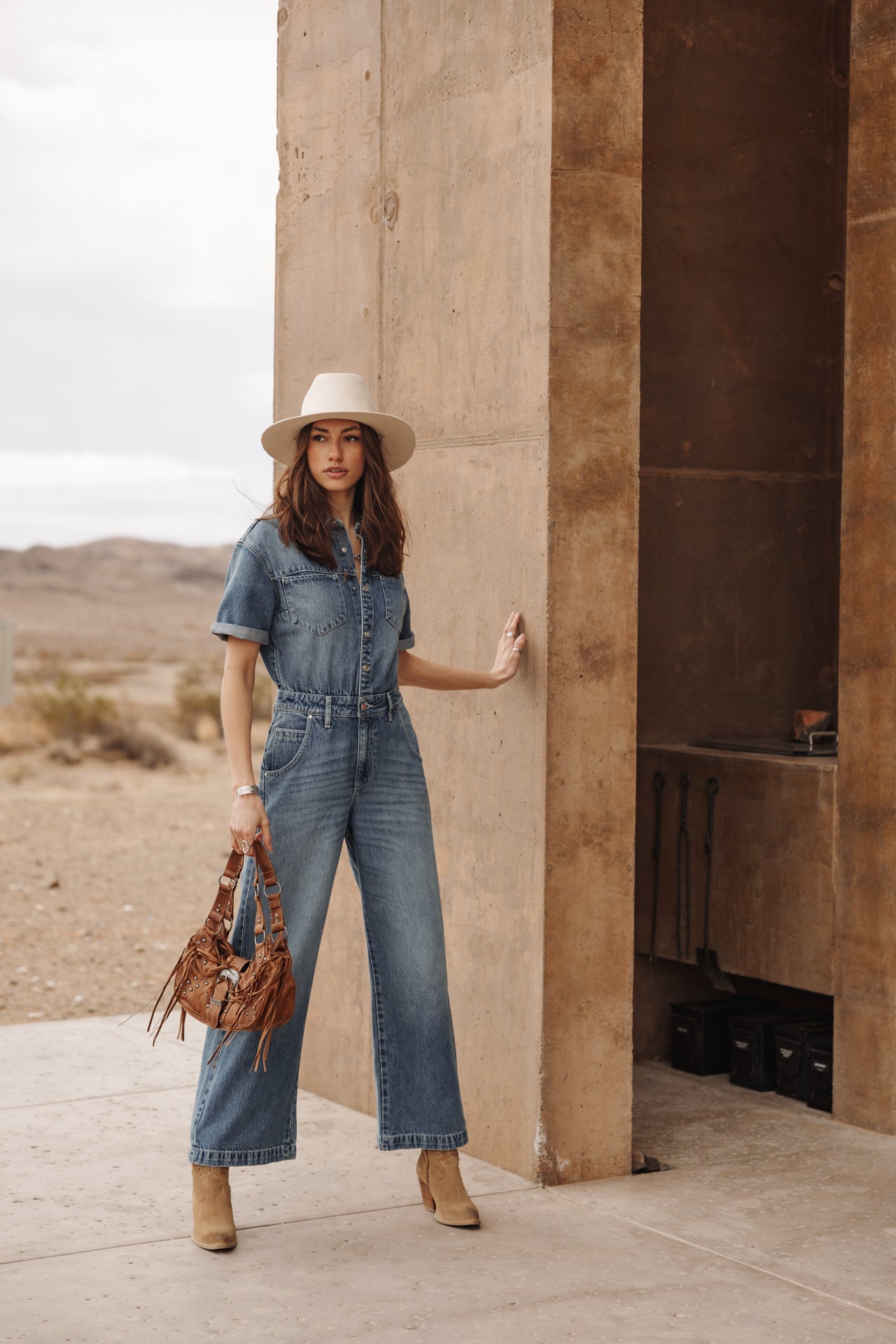 Combinaison en denim Emily Denim (sevillanas)