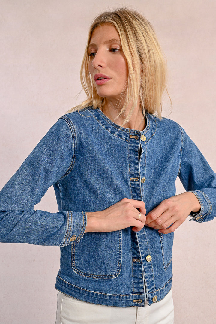 Veste en jean (denim blue)