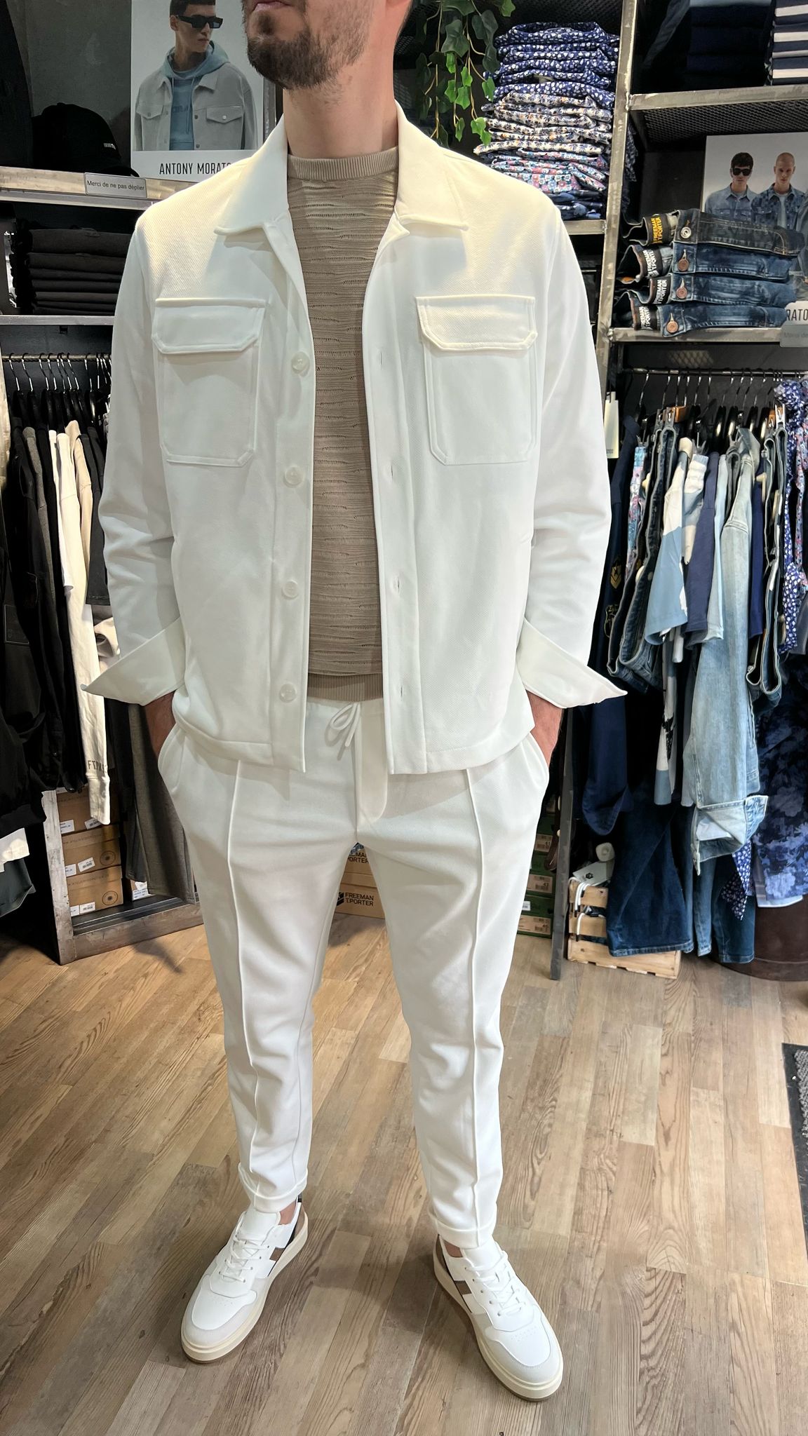 PANTALON MOLLETONNÉ CARROT FIT