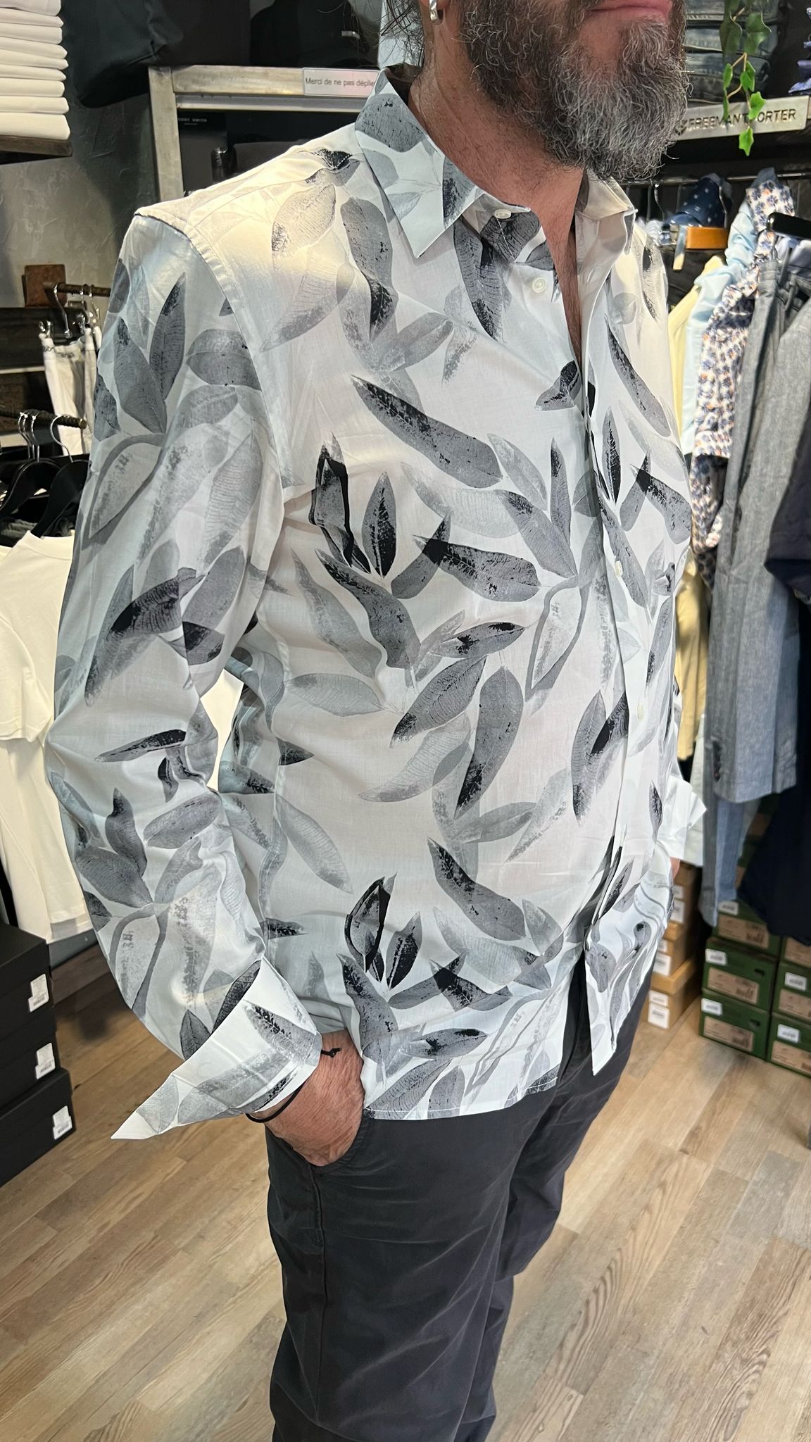 CHEMISE REGULAR STRAIGHT FIT « BARCELONA »