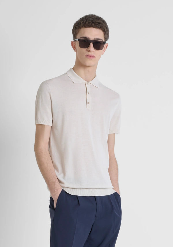 SWEATER REGULAR FIT IN COTTON BLEND SOFT