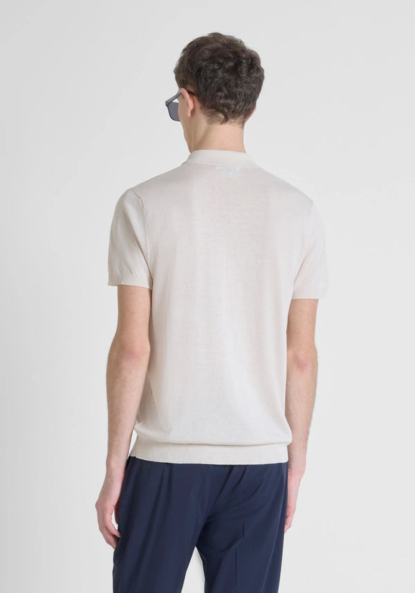 SWEATER REGULAR FIT IN COTTON BLEND SOFT