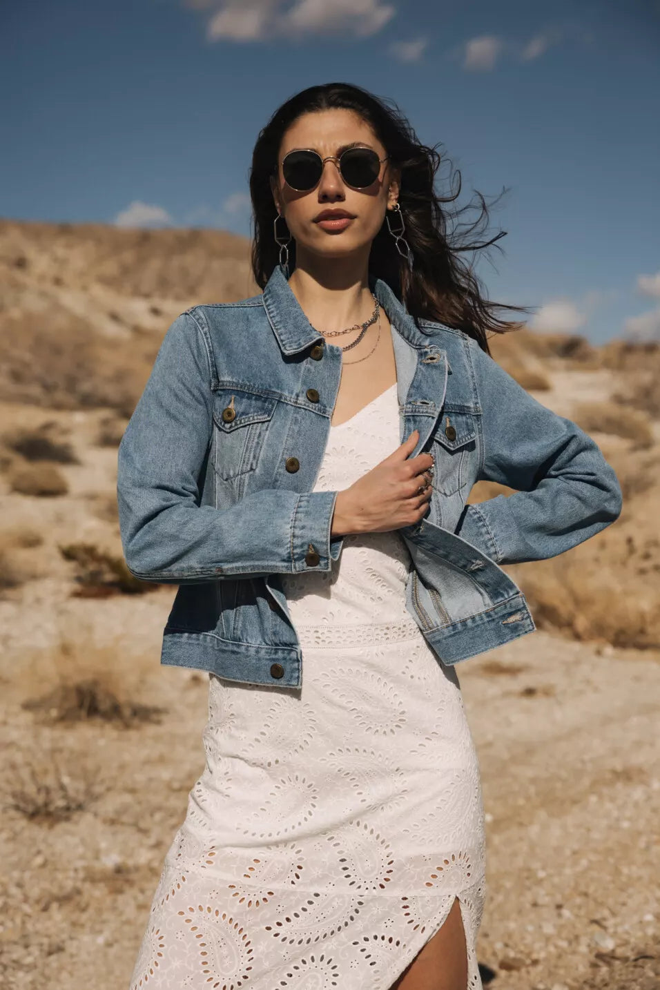 Veste en Jean Amber (Jaori)