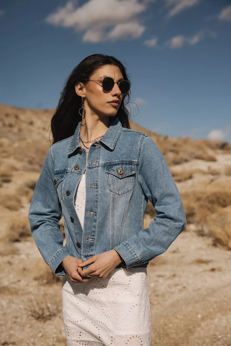 Veste en Jean Amber (Jaori)