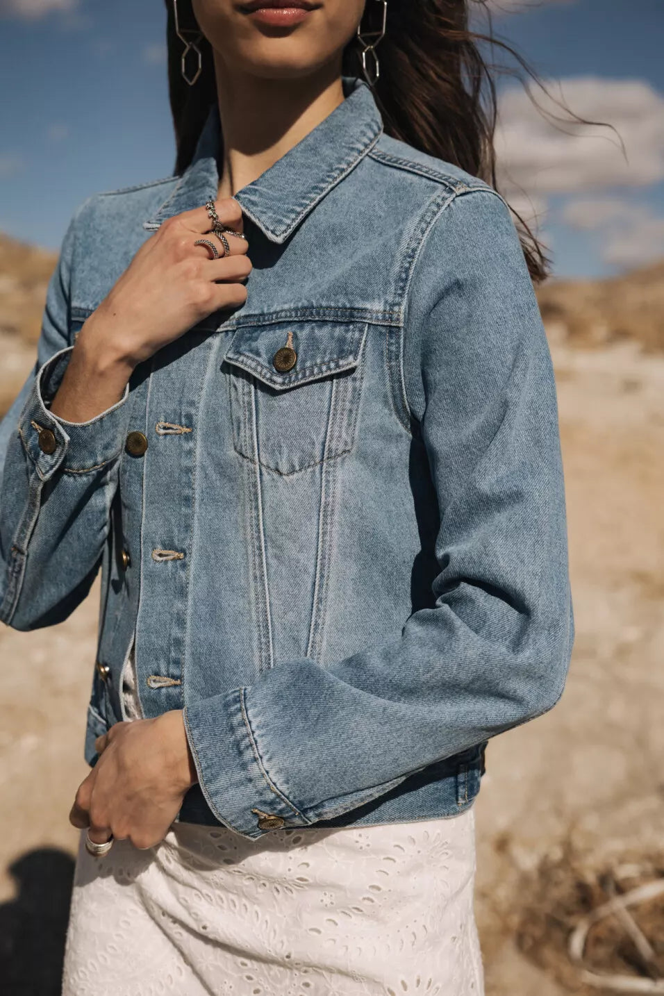 Veste en Jean Amber (Jaori)