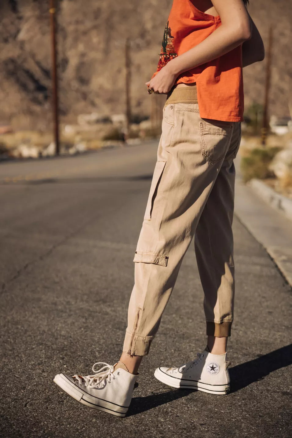 Pantalon cargo Celine Jazz (Irish cream)