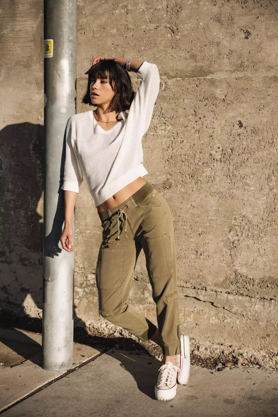 Pantalon Celine Jazz (Deep lichen green)
