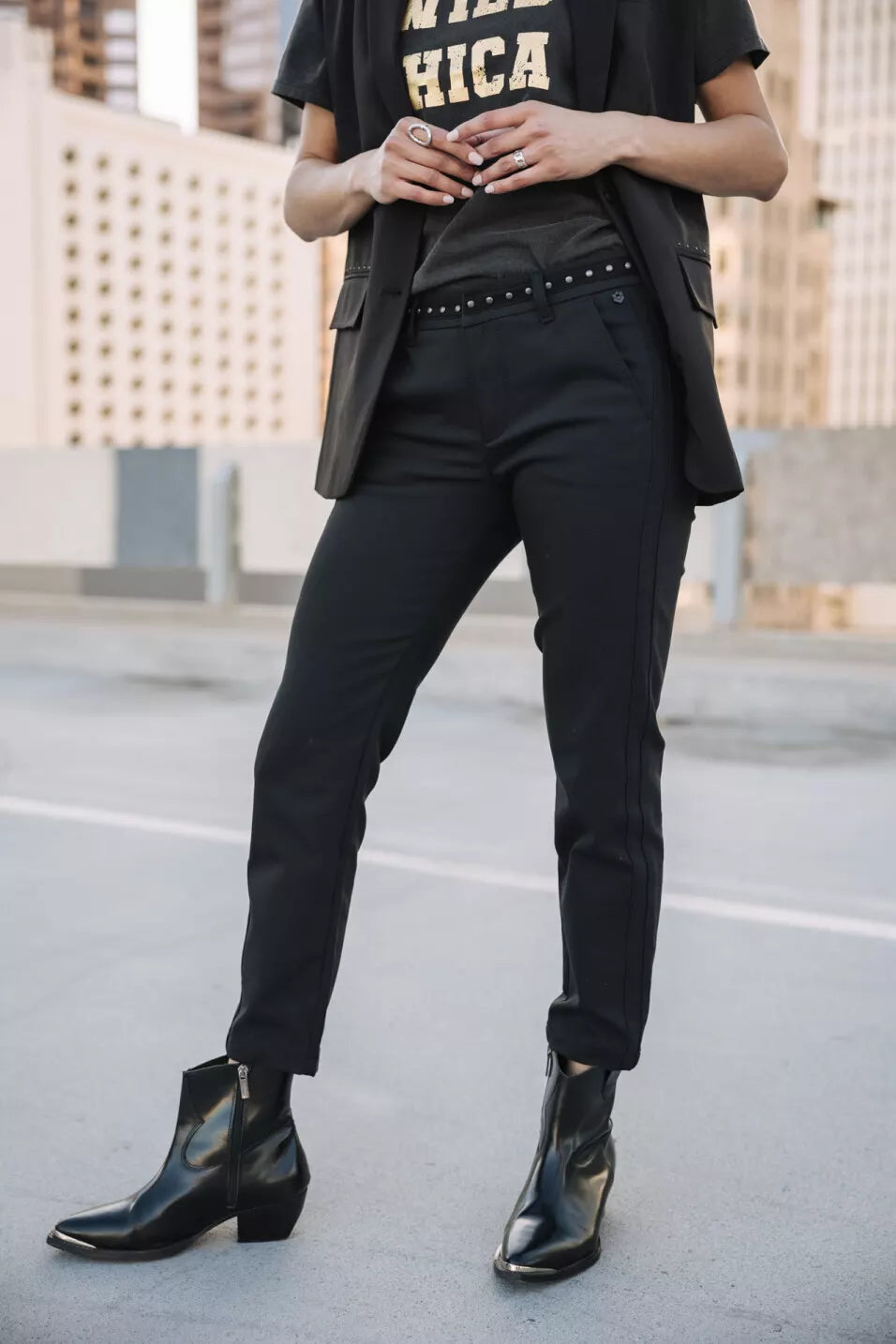 Pantalon Claudia Polyneo (Black)