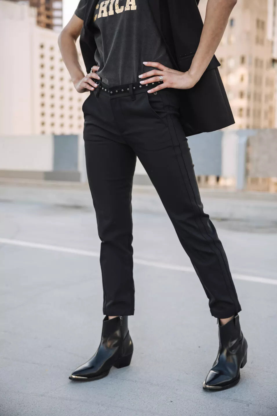 Pantalon Claudia Polyneo (Black)