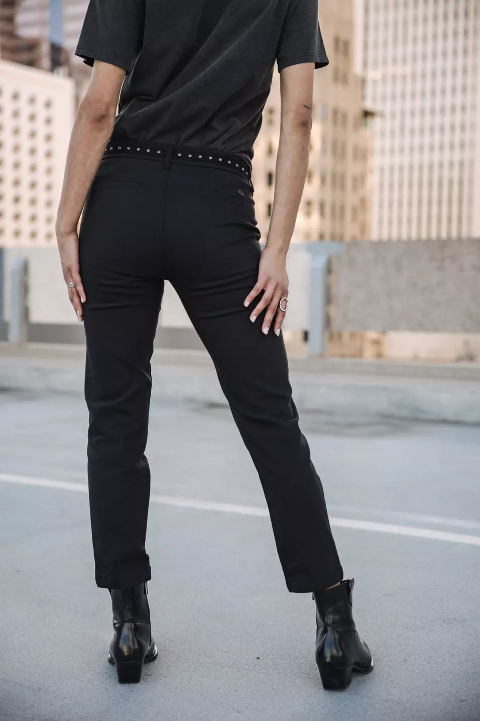 Pantalon Claudia Polyneo (Black)
