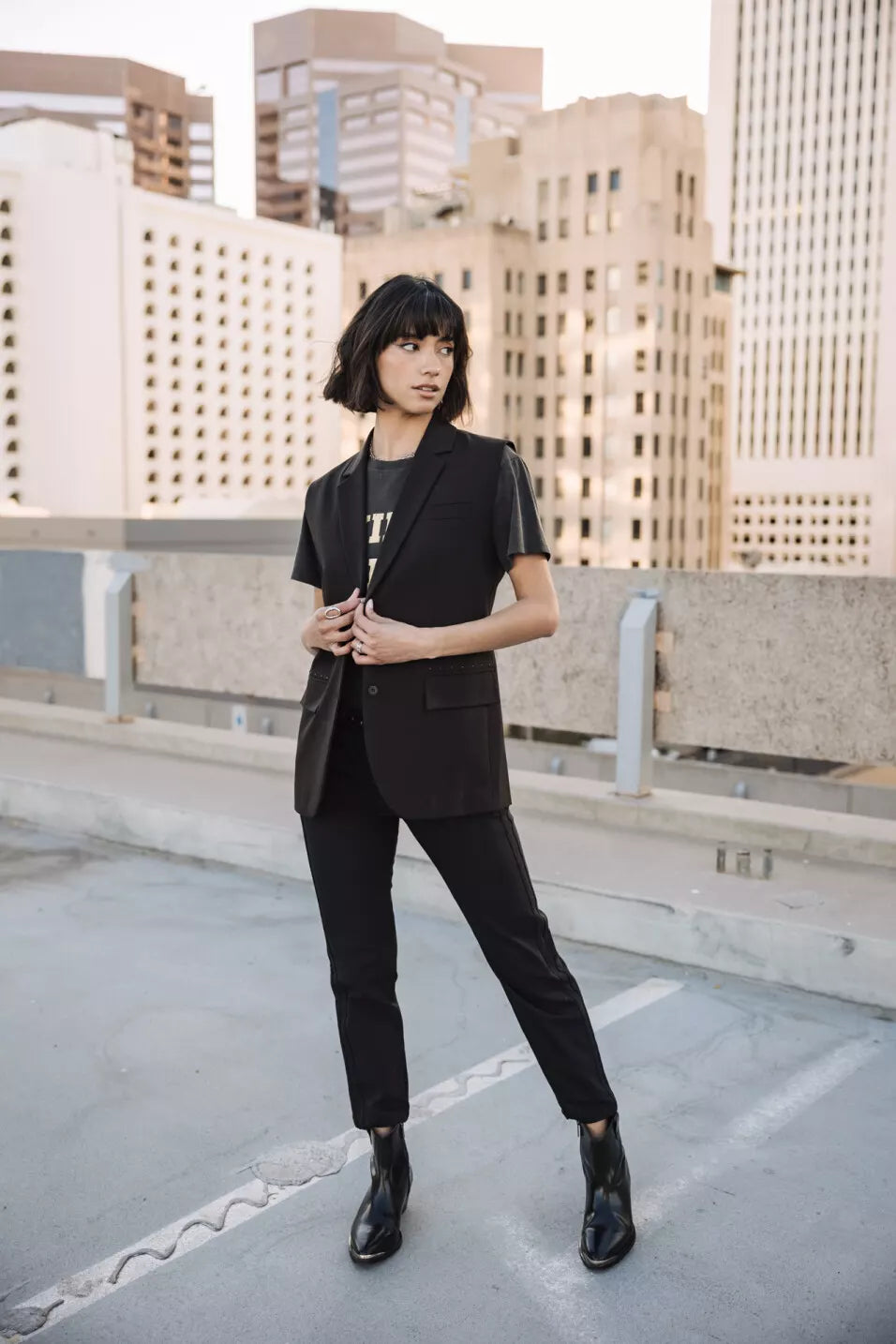 Pantalon Claudia Polyneo (Black)
