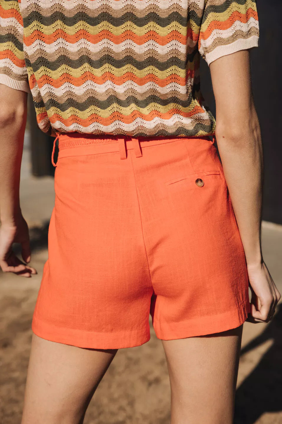 Short en Lin Flavie (Tigerlily)