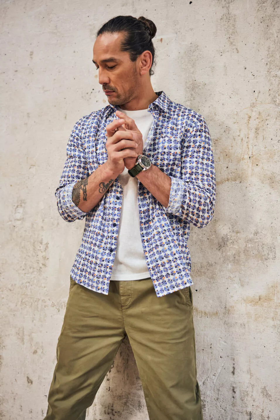 Chemise straight Jeremiah Daisies (Original)