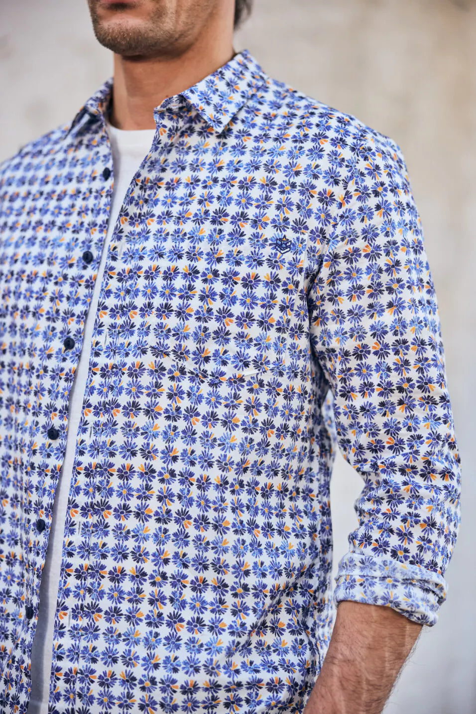 Chemise straight Jeremiah Daisies (Original)