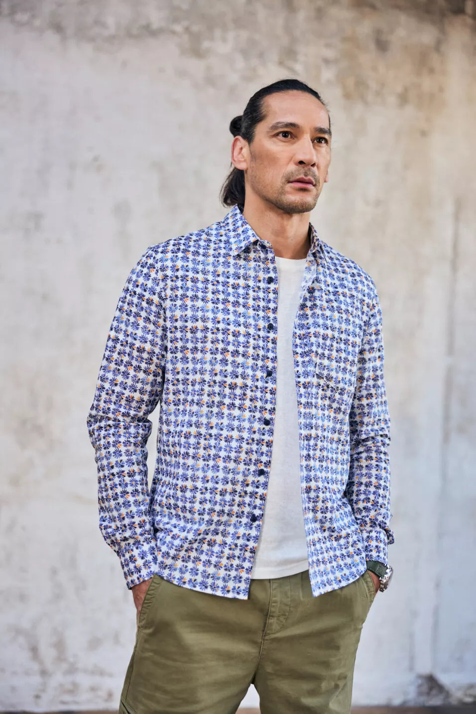 Chemise straight Jeremiah Daisies (Original)