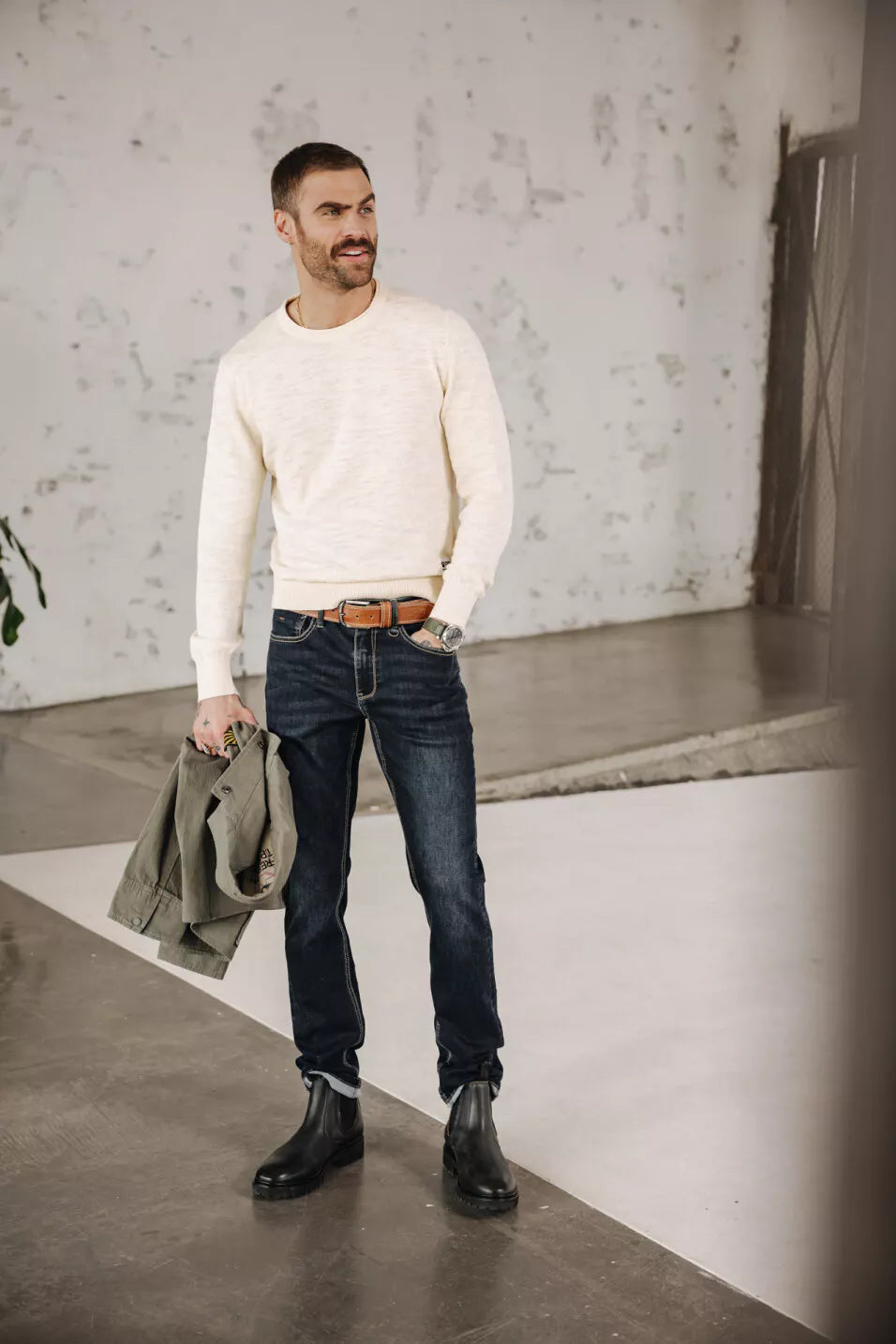 Jimmy Jeans Droit Ajusté (Joggy)