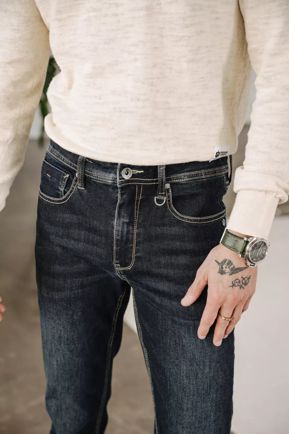 Jimmy Jeans Droit Ajusté (Joggy)