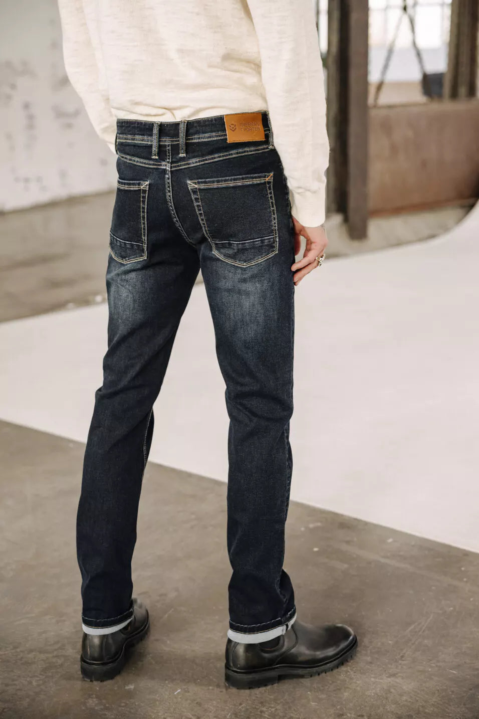 Jimmy Jeans Droit Ajusté (Joggy)