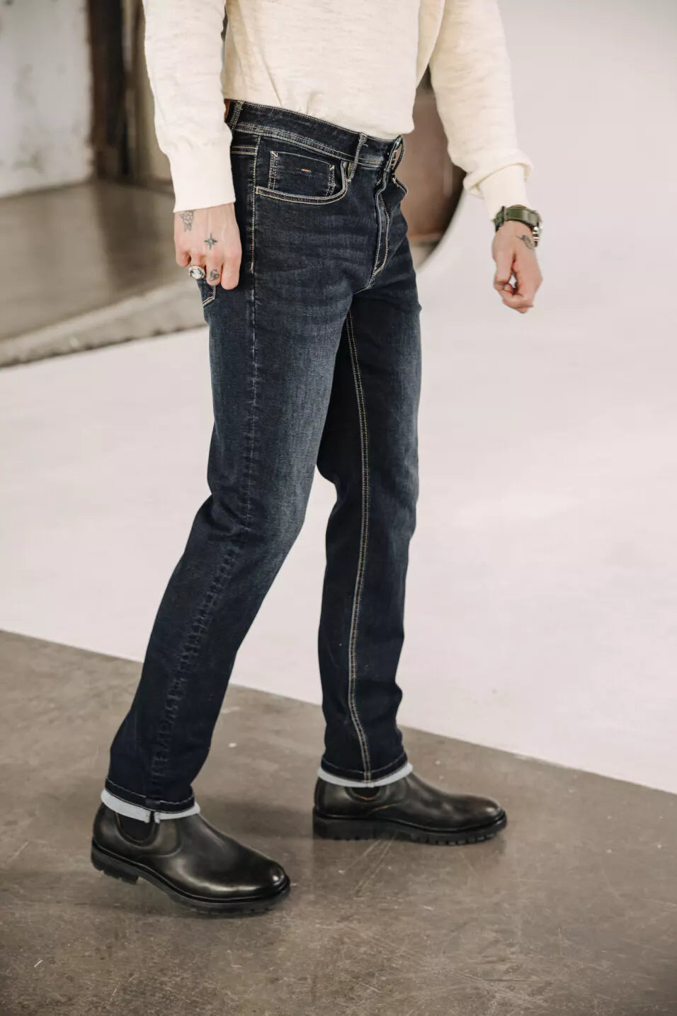 Jimmy Jeans Droit Ajusté (Joggy)