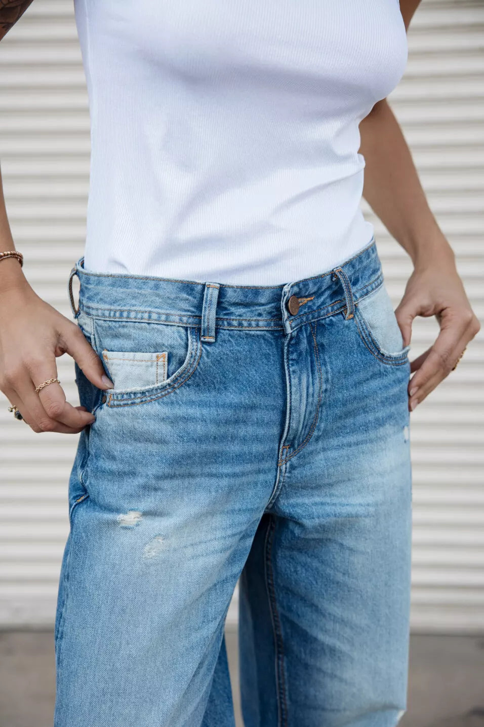 Maeva Jeans Boyfriend
