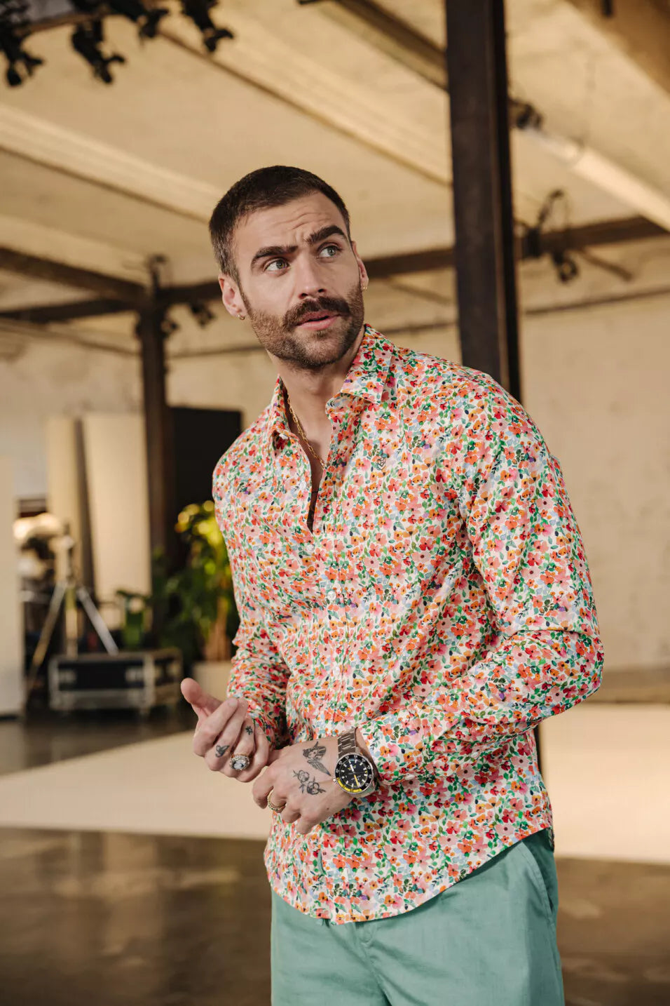 Chemise ajustée Yoris Prados (original)