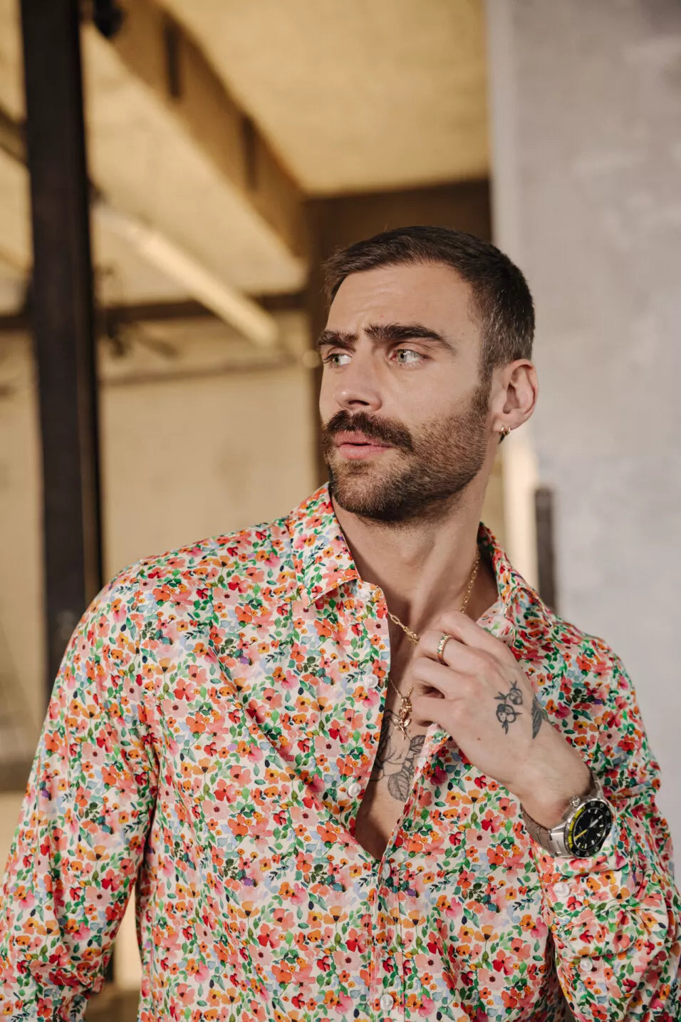 Chemise ajustée Yoris Prados (original)