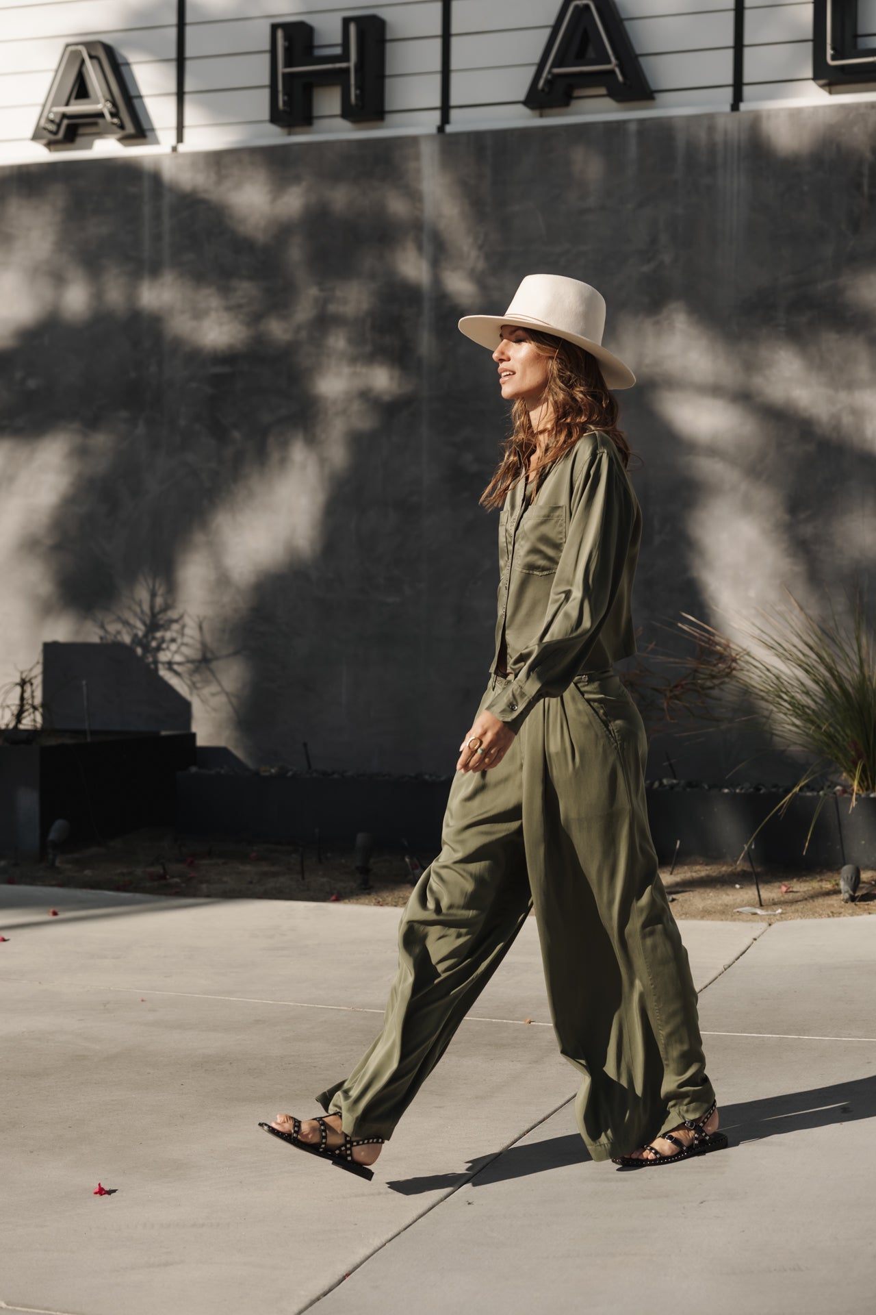 Pantalon Paolina Silken (four leaf clover)