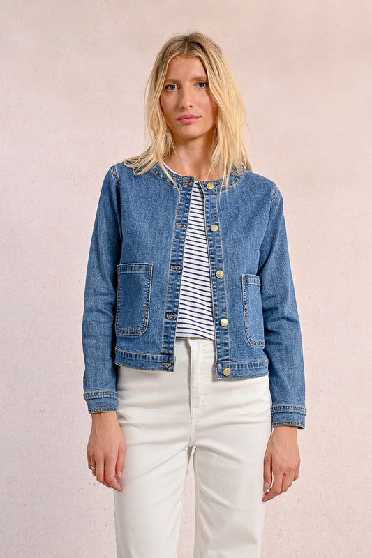 Veste en jean (denim blue)
