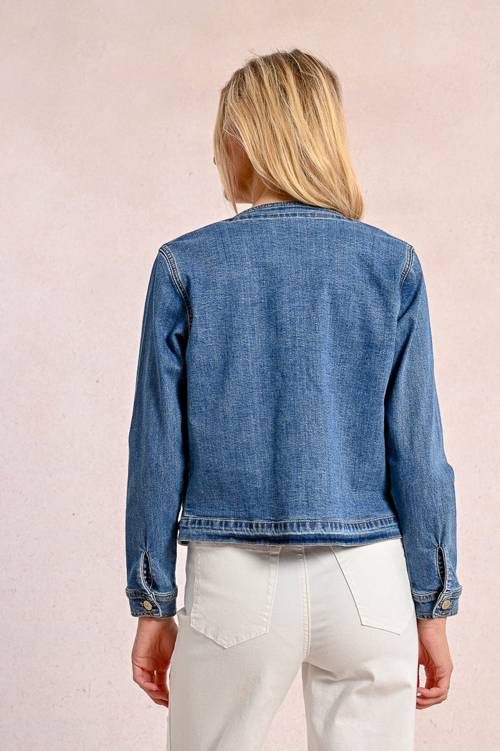 Veste en jean (denim blue)
