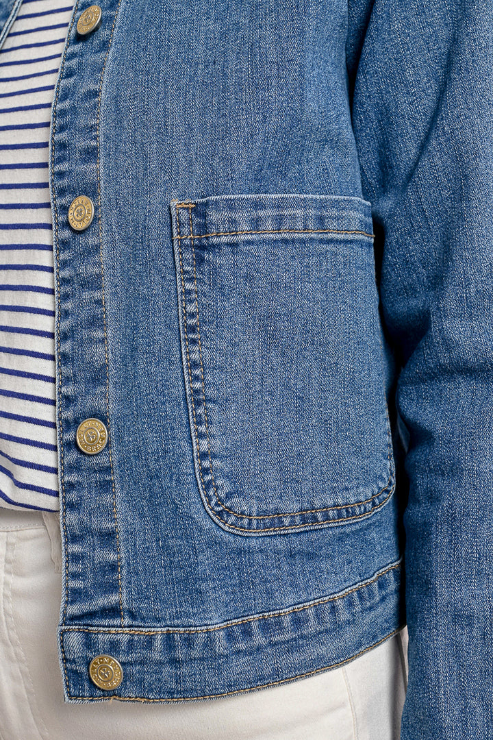Veste en jean (denim blue)