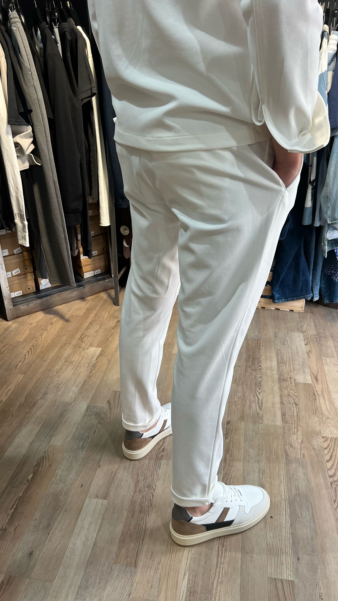 PANTALON MOLLETONNÉ CARROT FIT