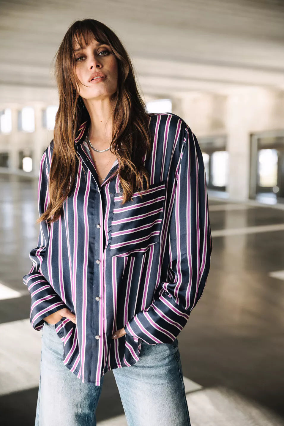 Chemise Chestine Stripes (oversize)